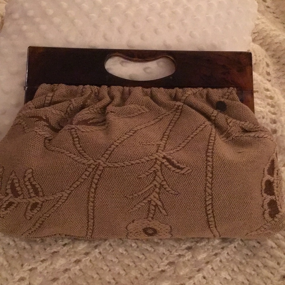 🌻🌻High end True vintage retro upholstery purse.